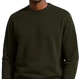 parcel yard Men's Soft Crewneck Sweatshirt Breathable Crew Neck Pullover Outdoor Athletic Long Sleeve Sweatshirts-picture-33
