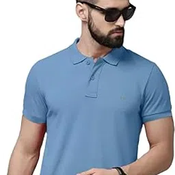 nelgates Men's Cotton Rich Polo T Shirt | Collar Tshirts | Half Sleeves | Plain-Regular Fit-picture-32