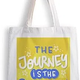 ashvah Canvas Tote Bags for Women, College Bag for Girls, Tote Bag for Shopping, Travel & Beach Bags for Women - The Journey - D No - 005-picture-24