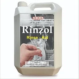 Rainchem Rinzol Dishwasher Rinse Aid Liquid 5 Litre, Compatible All Dishwasher Brands, Fast Drying Action-picture-23