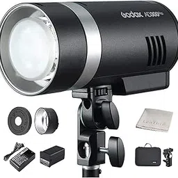 Godox AD300Pro Flash Strobe, 300 Ws, TTL, 2.4G Wireless, Full Illumination, Approx. 320 Times, Recycle Time, 0.01 - 1.5 Second, High Speed Sync, 1/8000s Modeling Lamp, 12 W, Brightness Up to 1 - 10-picture-25