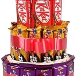 generic Butterfly Chocolate Gift Hamper For | Birthday | Cadbury dairymilk 13.2gm × 14 Cadbury five star 19.5gm × 14 Kitkat 20.5 gm × 6-picture-67