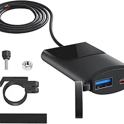 ATORSE® Motorcycle Handlebar Phone Charger Phone Charger Motorcycle Handlebar Mount Motors | Parts & Accessories | Motorcycle Parts | Other Motorcycle Parts-picture-41