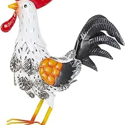 Rooster Garden Statue Animal Figurine Home Décors Chicken Yard Art Sculpture|Home & Garden|Home Décor|Figurines-picture-13