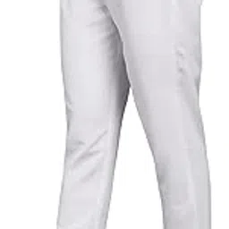 Women's Cotton Relaxed Fit Trousers, Plain Pattern, Drawstring Closure, Side Pockets-picture-19