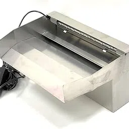 ANMSALES HP-300 One Feet Stainless Steel Waterfall Blade with Led Light. Water Descent,Waterfall Spillway,Pond Waterfall Tray.Cascade Fountain. (12''/300mm)-image-28