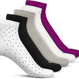 talkingsox Bamboo Ankle Length Socks for Men & Women | Seamless, Super Soft, Breathable & Anti-Odor | Office, Lounge, Cycling & Running | Pack of 5-picture-37