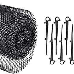 STYLEHEAVEN Leaf Guard Mesh 6M Roof Leaf Guard Mesh Strainer for Balcony Outdoor Yard-picture-12
