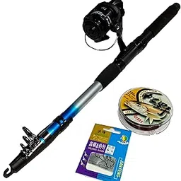 Telescopic Rod - Lightweight Sensitive Fishing Rod, Tournament Quality Spinning Fishing Rod | Fishing Rod 210Cm Catch Fish-picture-10