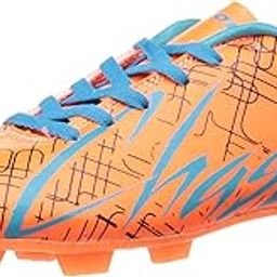 vector x Chaser Kids Football Shoes (Orange-Black-Firozi)-picture-30