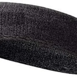 DESCTIDY Sport Headband for Men and Women - Sports Headband for Workout & Running, Breathable, Non-Slip Sweat Head Bands for Long Hair, Black (Pack of 1)-image-19