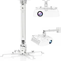 XTECTORVIEW Adjustable Projector Ceiling Mount Stand | 16 to 25 Inch (1–2 Feet) Extendable Bracket | Universal Tilt, Swivel & Rotate Wall/Ceiling Projector Mount | Heavy-Duty Frame-picture-19