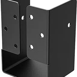 TRENDIVIBE Concealed Joist Hanger Outdoor Concealed Flange Joist Bracket for Wood Fence-image-53