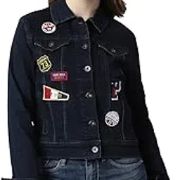 pepe jeans Cotton Blend Women Short Length Jacket-picture-55