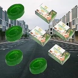 3DR Natural Herbal Soap with Haldi, Chandan, Neem & Aloe Vera – 100% Ayurvedic Bathing Bar for Glowing, Acne-Free & Healthy Skin – Sulfate and Chemical Free – 100g (PACK OF 4 SOAPS)-image-33
