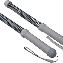 STYLEHEAVEN 2Pcs Ropeless Battle Ropes Quiet for Strength Training Office Indoor Outdoor Gray-image-88