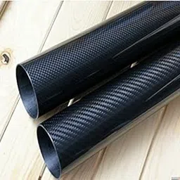 6mm OD X 5mm ID X 1000MM 3k Carbon Fiber Tube 100% Full Carbon DIY Glossy Pipe 100% Full Carbon Model DIY-image-0