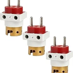 Bulb holder with Plug socket, 2 pin Parallel Adapter for light Decoration, Socket to Holder conversion (Pack of 3)-picture-28