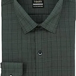 7-days Check Shirt for Men - Formal Shirts for Men, Regular Fit, Full Sleeve-picture-19