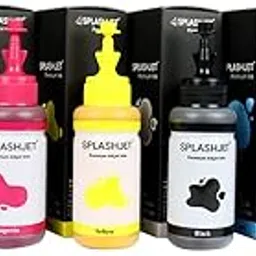 Splashjet Sublimation Ink for Epson L805, L800, L1800 - Heat Transfer Printing on Mugs, Mobile Cases, Polyester T-Shirts etc for use with Epson 6 Color Printers (70gm x 6 Color) Ink Bottle – 501907-picture-18