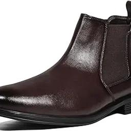 louis stitch Mid-Top Ankle Slip-On Chelsea Boots for Men | Men’s Slip-On Boots | Casual and Semi Formal Chelsea Boots for Men | LSLXPLCL-picture-23