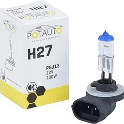 Potauto H27 Headlight Bulb for Car (PGJ13, 12V, 100W)-image-46