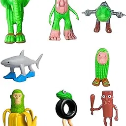 GZRC-YDDK 8 Pcs Italian Brainrot Toys, 3D Printed Figurines, Tung Tung Tung Sahur Toy Italian Toy for Desktop Display and Collection-picture-24
