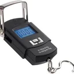 XDLB hanging weight machine- easy to hold wide soft handle, 50 kg, portable digital weighing scale for gas cylinder, luggage, suitcase and bag for flight and travel(black)-picture-33