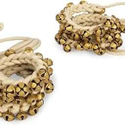 Ghungroo World (50 + 50) White Cotton String for Classical Dance Size 1.6cm-picture-39