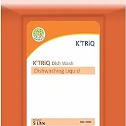 K'TRiQ Dish Wash Liquid Gel 5 Litres Refill Pack, Power of Lemons, Leaves No Residue, Grease Cleaner for All Utensils, Concentrated Dishwash Liquid Kitchen Soap (5 Litre Pack of 1)-image-14