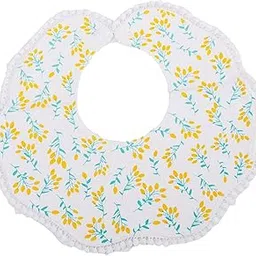 Merishopp Drool Bib Absorbent Adjustable Lace Feeding Bibs for Boys Girls Infant Gifts Flower-picture-69