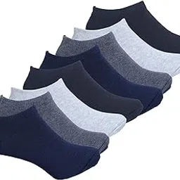 fabdon Men's No-Show Cotton Socks-picture-28