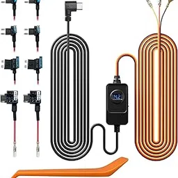 REDTIGER Dash Cam Acc Multi-Size Hardwire Kit with Voltage Indicator for F9/F17/F77/F4/F7N Series Mini Dash Cam, USB C Power Port, 24H Parking Monitoring with Low Voltage Protection-image-55