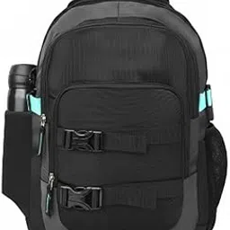 muchova Classical Travel Laptop Backpack for Men & Women, Office Work Bag, Black Casual Backpack for Boys and Girls, 15.6 inch Computer Bag for College-picture-41