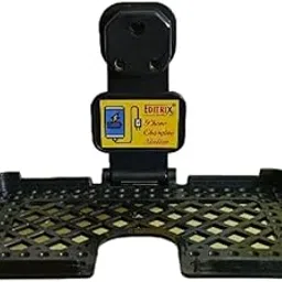 TDX Multi-Purpose Wall Holder Stand for Charging Mobile Just Fit in Socket, Support All Charger (Black)-picture-16