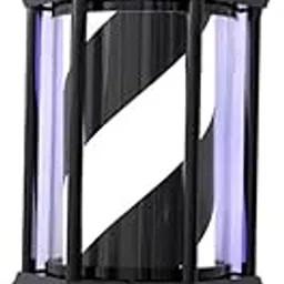 CALANDIS™ Barber Pole Light Classic Illuminated Light Wall Lamp for Hair Salon Outdoor 55PCA black white strip | Salon & Spa Supplies | Salon & Spa Equipment-image-41