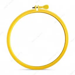 ADW CRAFT'S Plastic Embroidery Hoops - 6 Sizes (8 Inch - Pack of 1) in Assorted Colors for Beginners & Professionals-picture-30