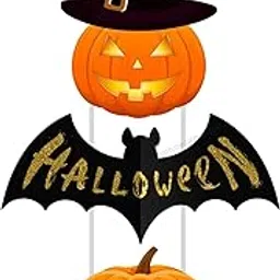 Halloween Theme Decoration Hanging/Door Hanging Decoration/Wall Decoration - (Material: 250 GSM Cardstock)-picture-26