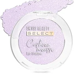 Swiss Beauty Cushion Mousse Eyeshadow | Highly Pigmented & Blendable Formula | Long-Lasting Eye Makeup with Vitamin E | Lightweight & Shimmer Finish | Shade- 4. Ultra Lilac, 2g image 1