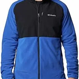 columbia Men Fleece Polyester Standard Length Sage Peak Hiking and Trekking Jacket-picture-10