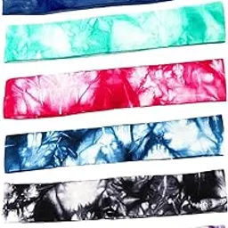 calandis ™ Sports Headbands for Women Men Yoga Hairbands Soft Elastic Running Sweatband Blue | Hair Accessories | Womens Accessories-picture-21