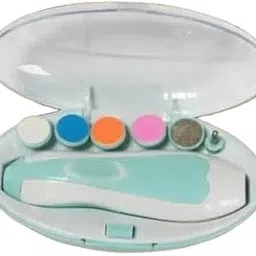 Trusted New Baby Nail File Electric || Baby Nail Trimmer with 6 Grinding Heads Safe for Newborn Baby Baby Nail Clippers with Light || Electric Baby Nail Trimmer(Multicolor) Nil Exporttanza-P4999-picture-14