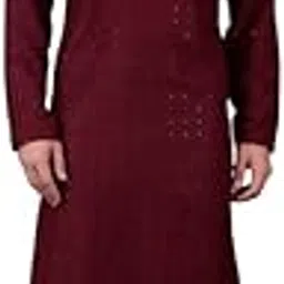 cult indie Stylish Men Cotton Regular Fit Kurta | Printed Knee Long Full Sleeve Kurta_404-picture-12