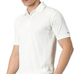 prokick Elite Half Sleeves Cricket T-Shirt Off White-picture-36