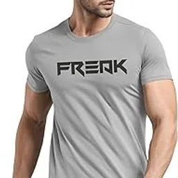 3colors 3Colours RGB Men's Gym Wear T-Shirt - Moisture-Wicking, Quick-Dry, Athletic Fit Workout Tee -Freak-picture-20