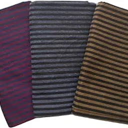Pure Cotton multicolour Lungies for Men, Size-2.25 Meters (Set of 2).-image-7