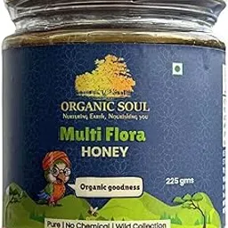 Organic Honey 225 Gm | Multi Flora Honey | Wildflower Honey | Pure Organic Raw Honey | NPOP Certified-picture-28