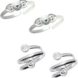 kamada creations Kamada's Designer colorful Toe ring-picture-35