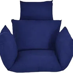 Hammock Swing Chair Cushion with Headrest Armrest for Backyard Porch Outdoor Navy Blue|Home & Garden | Yard, Garden & Outdoor Living | Patio & Garden Furniture | Cushions & Pads-image-14