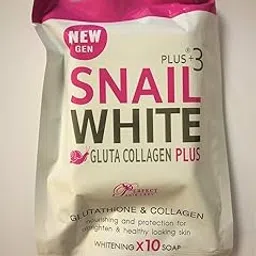 Perfect Lady Snail White Plus+3 Gluta Collagen Soap, New Gen Formula, With Gluta For Healthy Looking Skin - Pack of 1-image-25